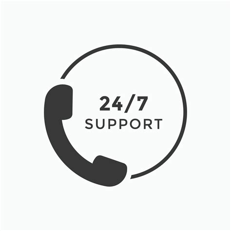 24/7 Support Icon